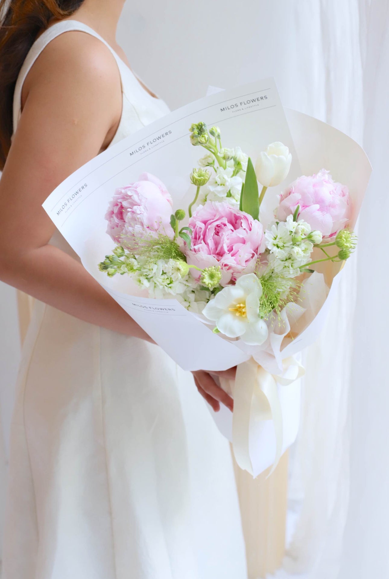 RADIANT PEONIES (Imported or Holland Peonies)