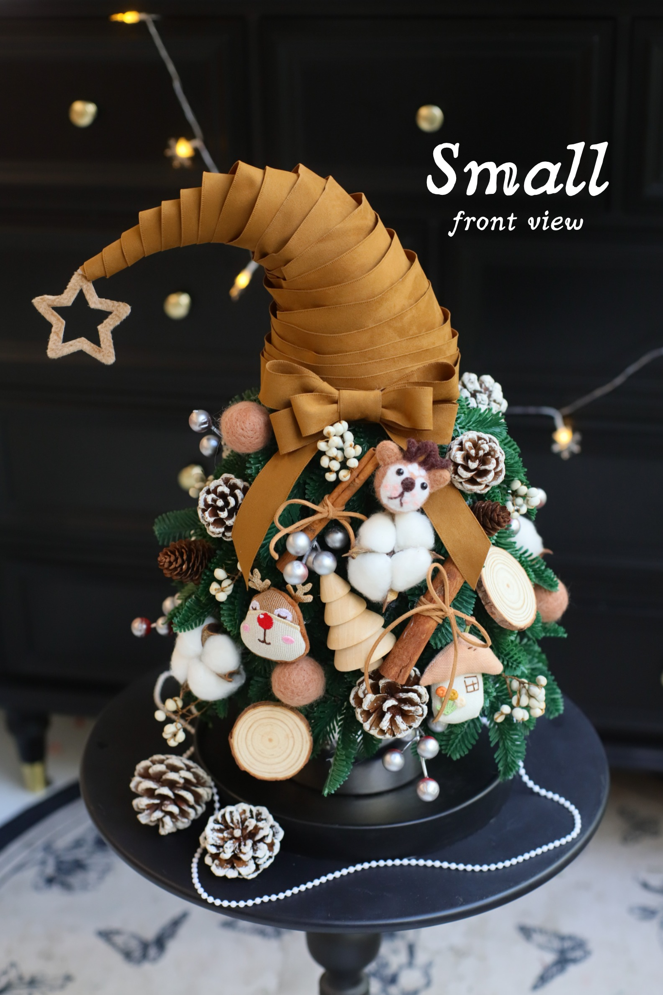 KHAKI ARTIFICIAL CHRISTMAS TREE