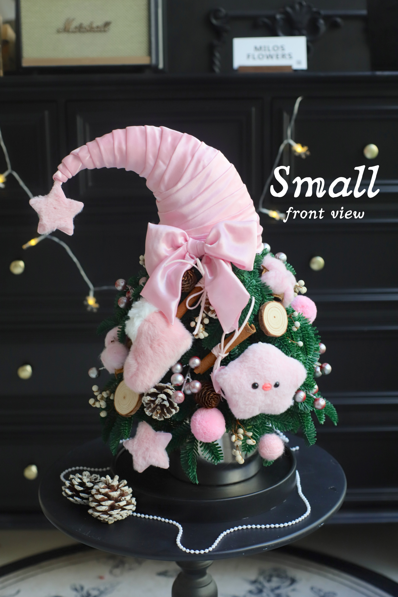 PINK ARTIFICIAL CHRISTMAS TREE