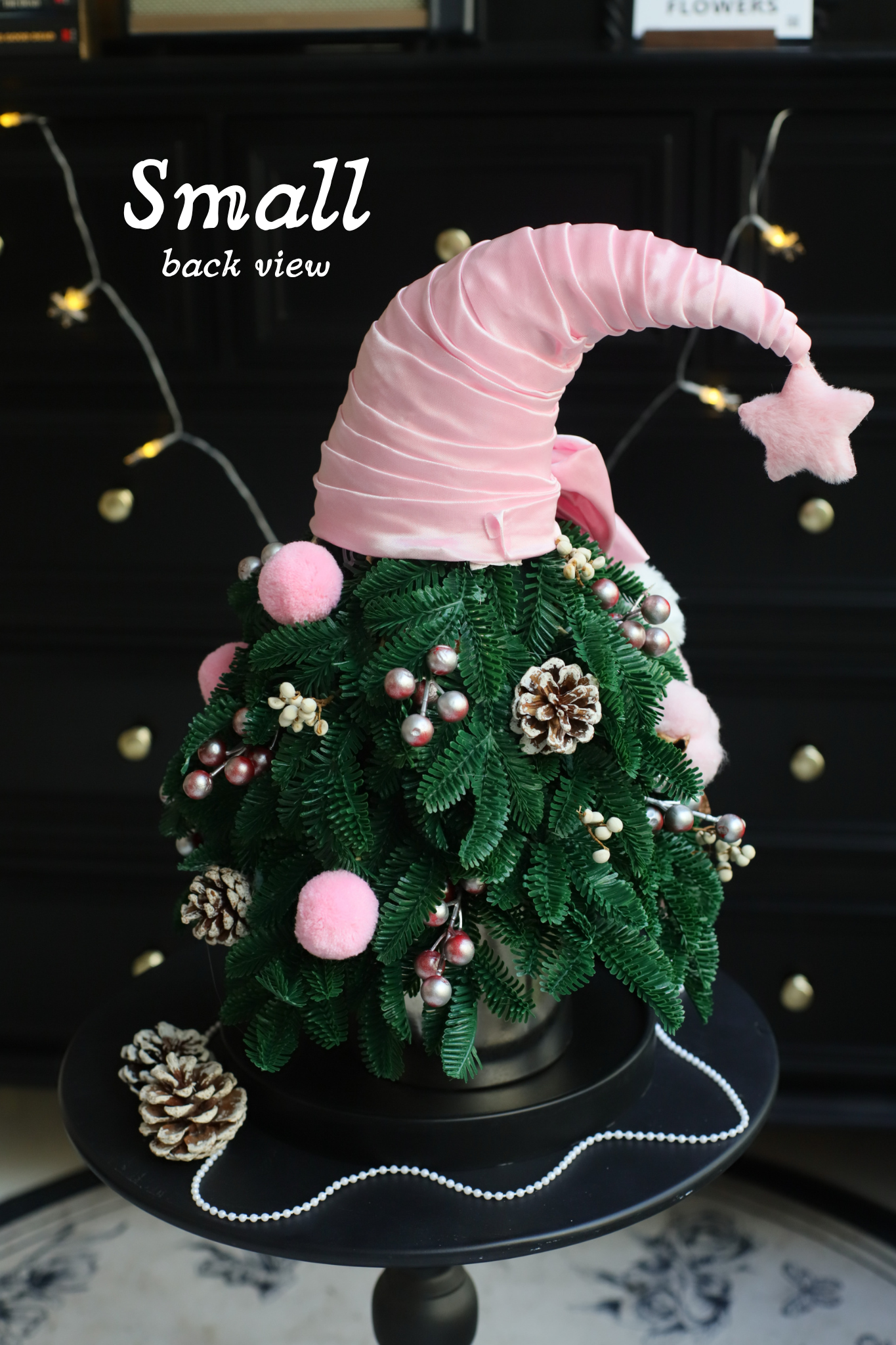 PINK ARTIFICIAL CHRISTMAS TREE