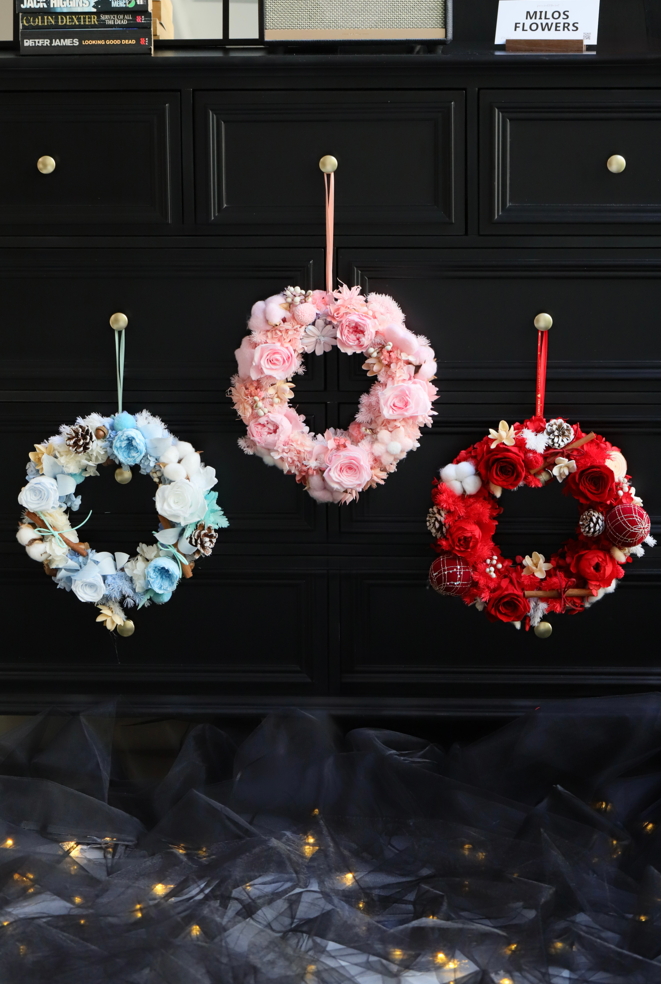 PRESERVED CHRISTMAS WREATH