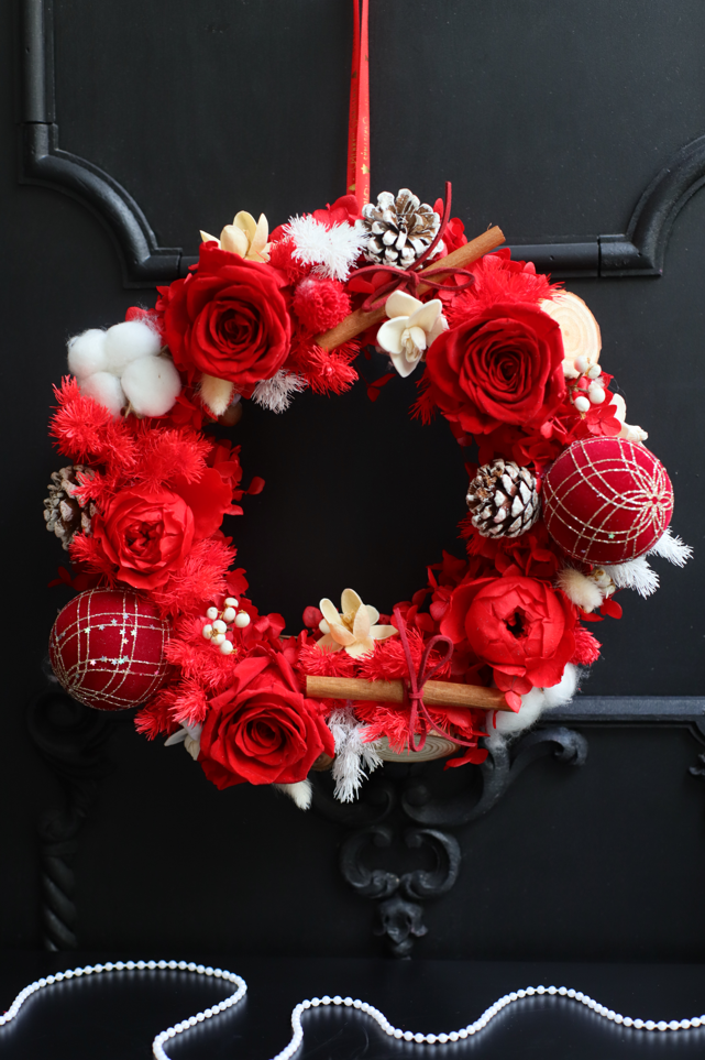 PRESERVED CHRISTMAS WREATH